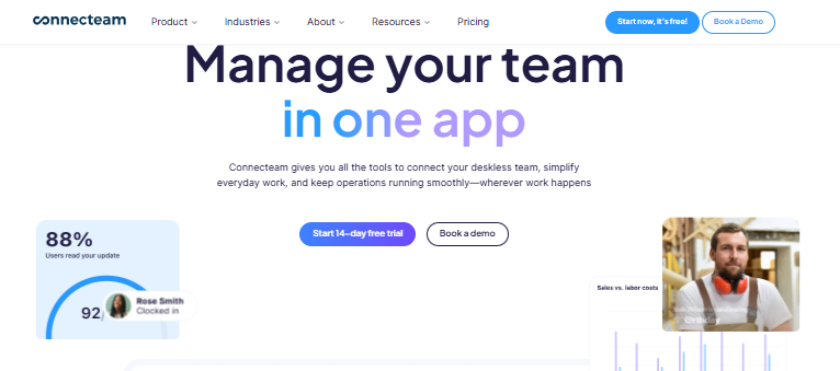 Connecteam LMS for Small Business