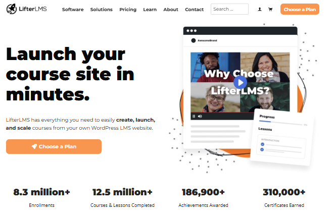  LifterLMS: WordPress Course Software