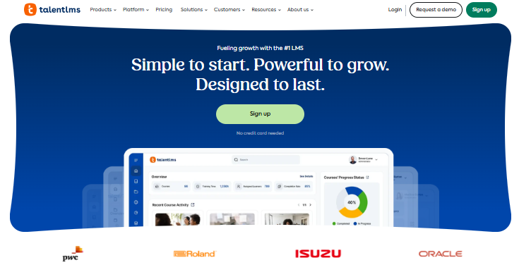 TalentLMS for Small Business