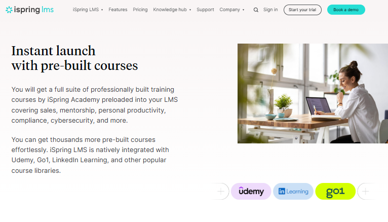 iSpring LMS
