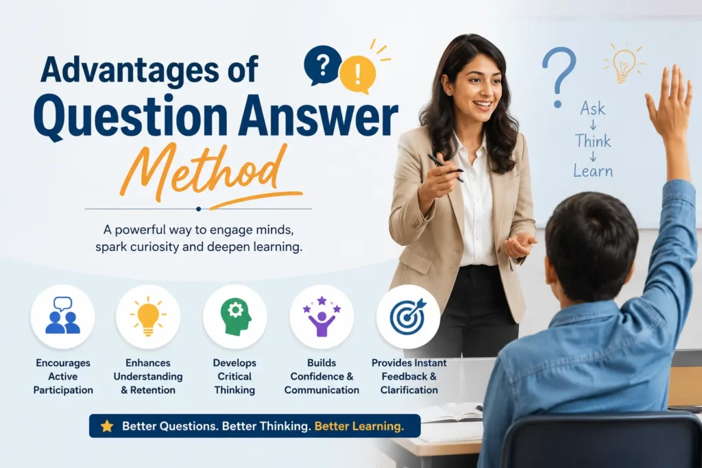 advantages of question answer method