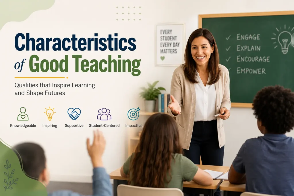 characteristics of good teaching