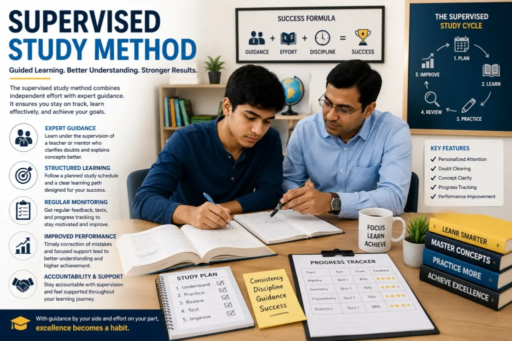 supervised study method
