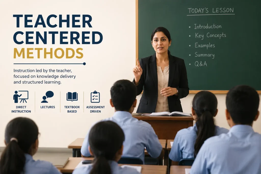 teacher centered methods
