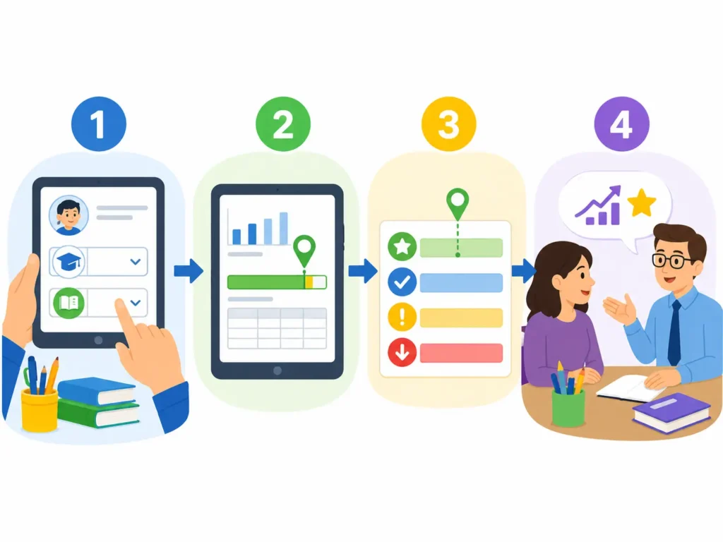 How to read an SC READY score report step by step