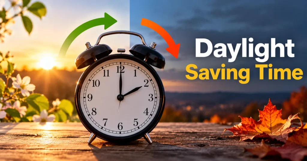 Daylight Saving Time, daylight savings 2026