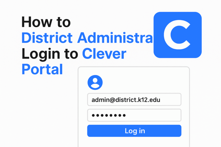Clever Portal Login Instructions
