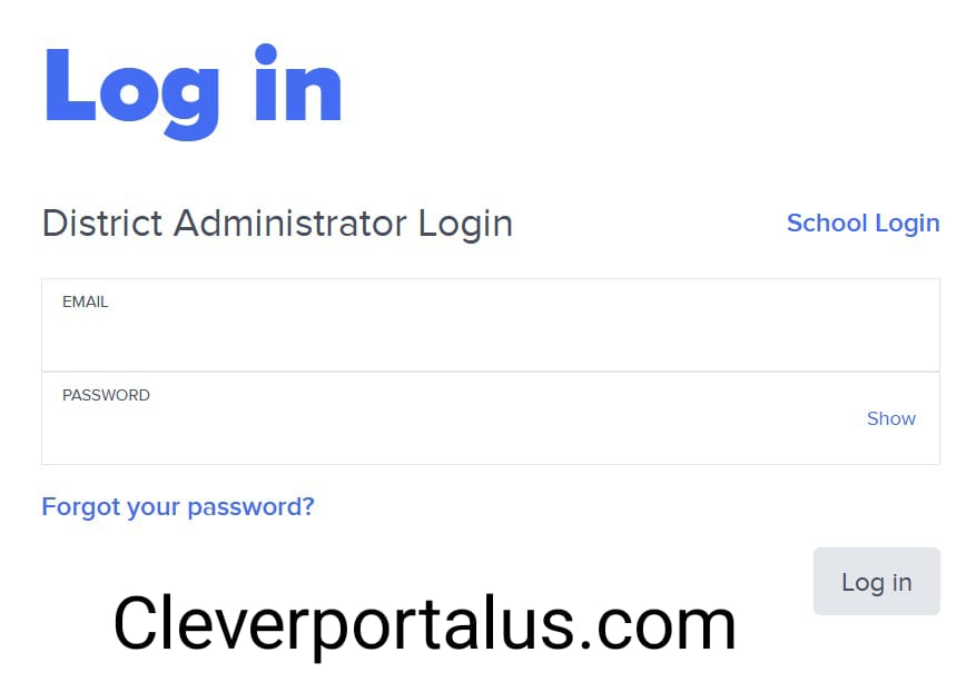 How to District Administrator Login to Clever Portal