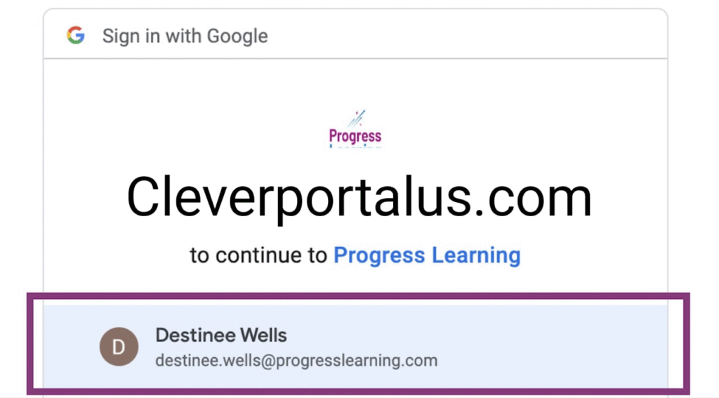 How to Access Progress Learning with All Login Method