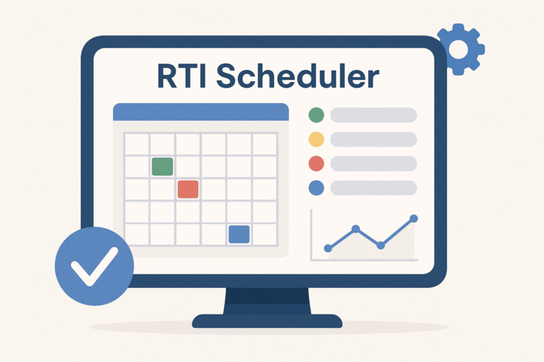RTI Scheduler Interface