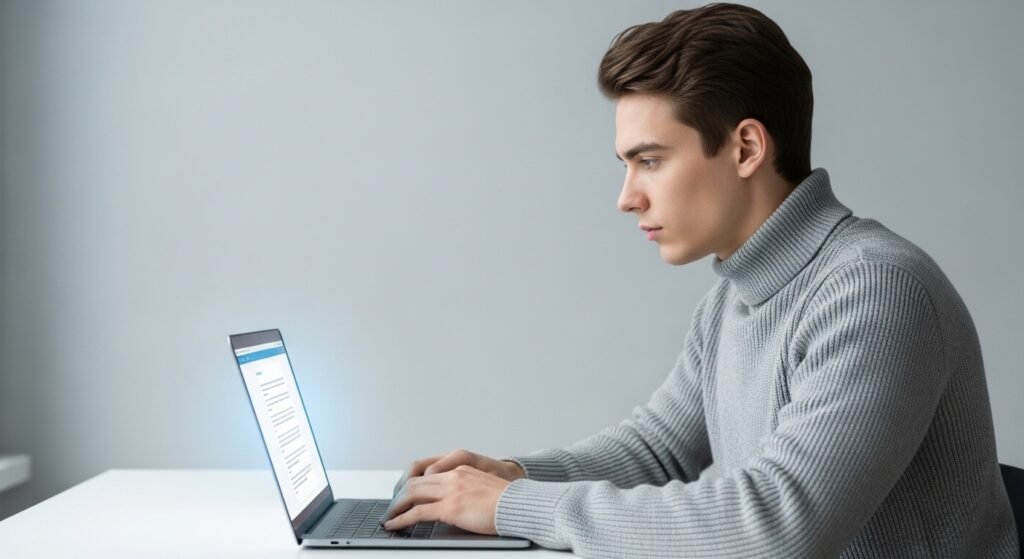 Student using a laptop with AI-powered learning platform representing how education is changing in 2026 through digital and personalized learning