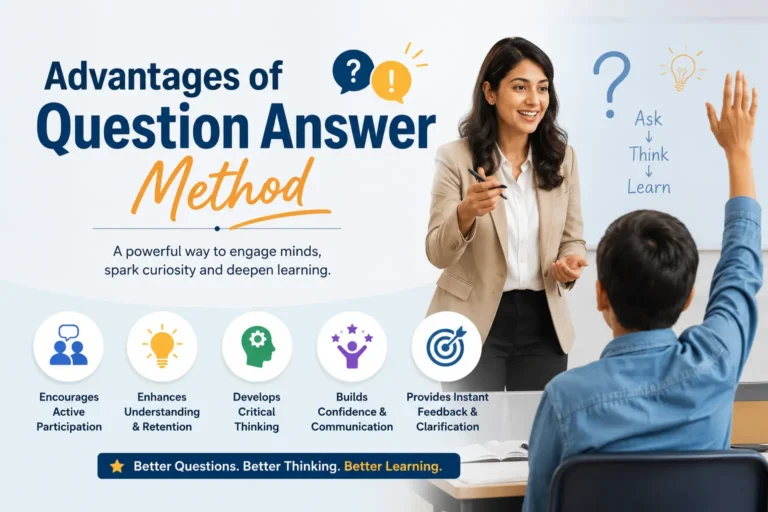 advantages of question answer method