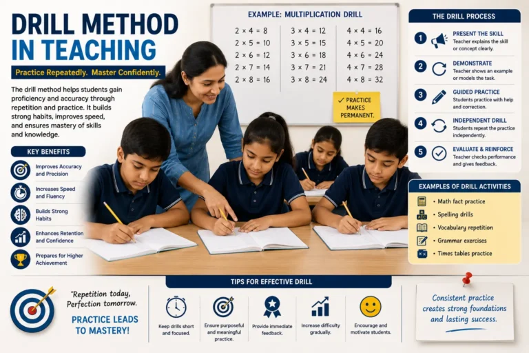 Drill Method in Teaching
