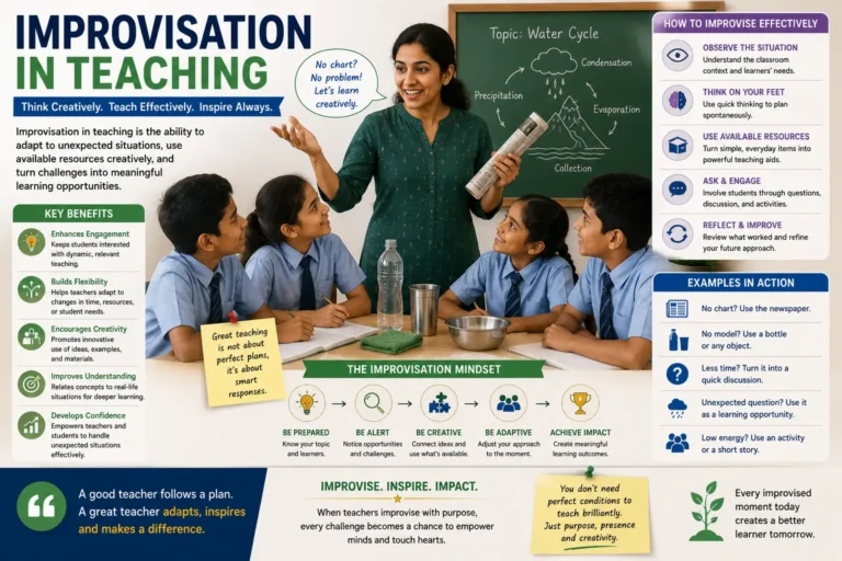 Improvisation in Teaching