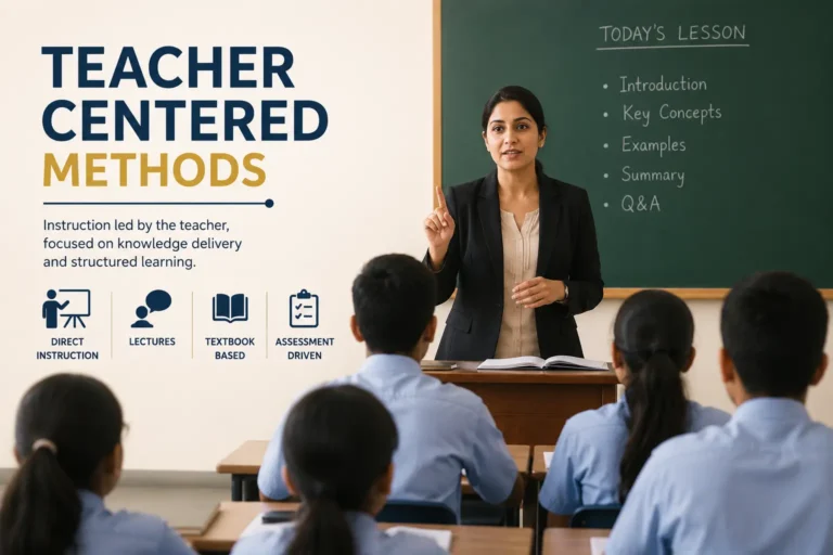 teacher centered methods