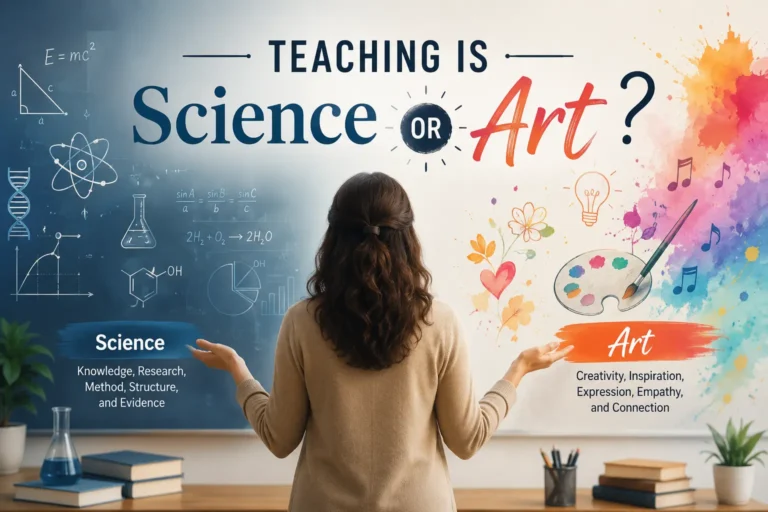 teaching is science or art