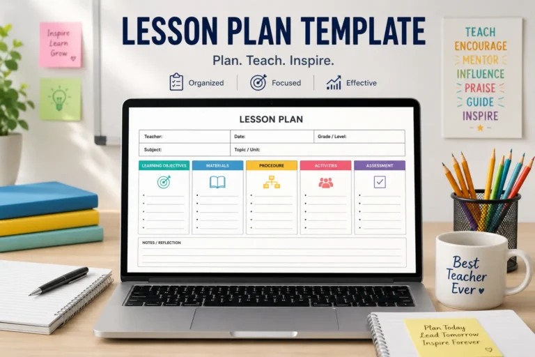 Lesson Plan Template