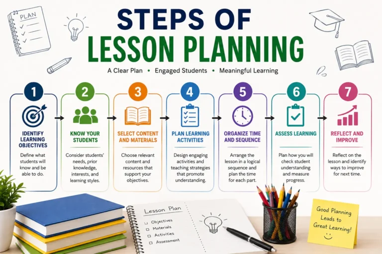 Steps of Lesson Planning